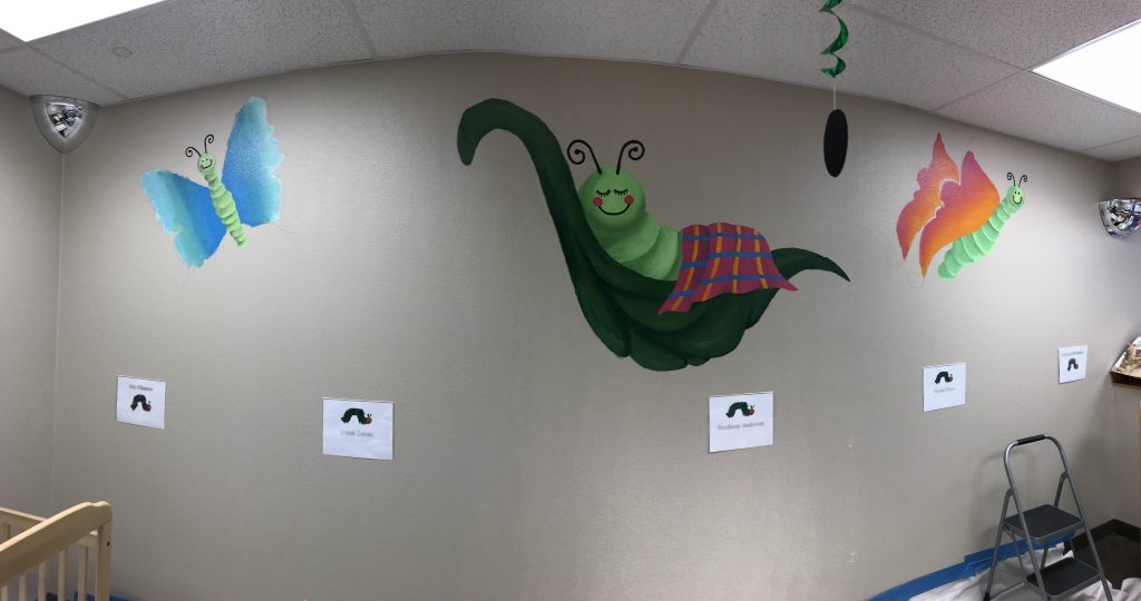Caterpillar Clubhouse Murals | Root for Kids