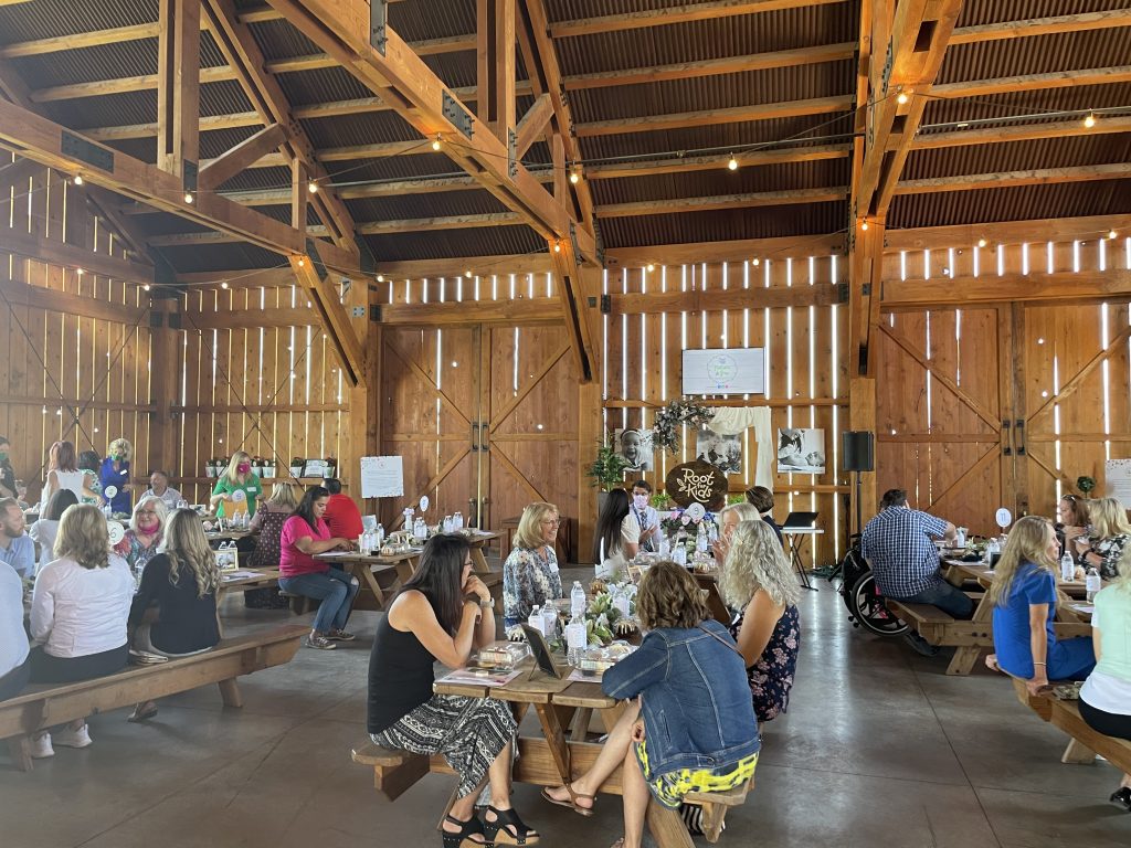 Event in a barn